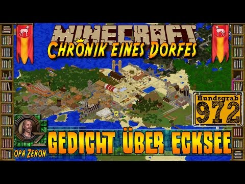 Minecraft #971-Chronik eines Dorfes- Gedicht über Ecksee [HD+Deutsch]