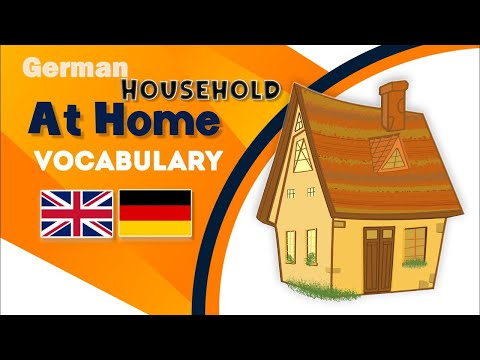 House vocabulary in German Deutsch Lernen | Mein Haus | My House Useful Easy German