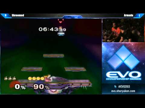 [Ep#28] EVO 2013 - Shroomed vs Armada - Top 8 Super Smash Bros Melee