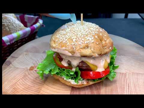 EASY BURGER RECIPE | FULL RECIPE