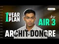 AIR 3 Archit Dongre How To Crack Dominate UPSC In Next 12 Months LevelUp IAS Topper