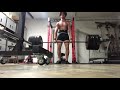 SMALL FRY 380x5 Conventional Deadlift (Dead-Stop) @165