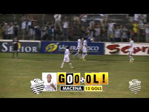 7 gols Comercial F.C. contra a Portuguesa - Série A2 - 2013