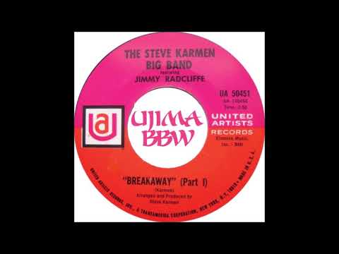 STEVE KARMEN BIG BAND FEATURING JIMMY RADCLIFFE   Breakaway Part 1   UNITED ARTISTS RECORDS   1968