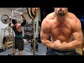 Building CANNONBALL Shoulders! || Heavy Overhead Press, Push-up & Inverted Row Death By Volume