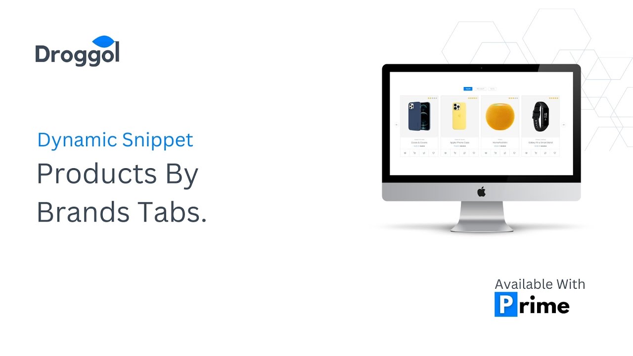 Products By Brands Tabs Snippet | Theme Prime For Odoo eCommerce v16