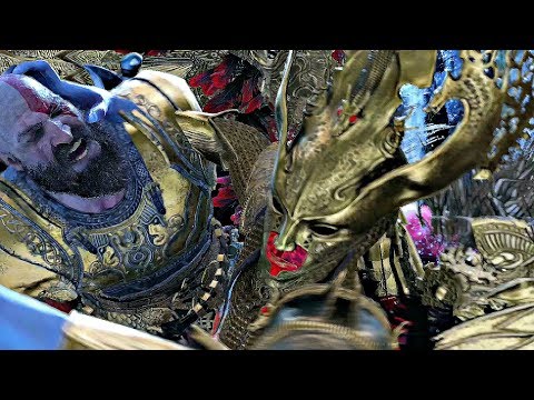 GOD OF WAR 4 - Sigrun Boss Fight (Valkyrie Queen) HARDEST BOSS
