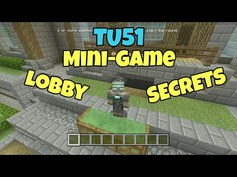 TU51 New Mini-Game Lobby Secrets! | Minecraft Console Edition