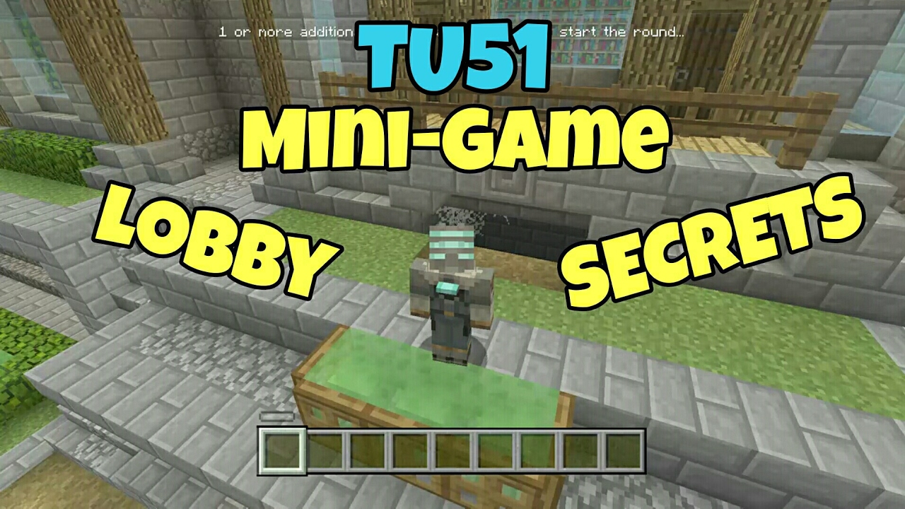 TU51 New Mini-Game Lobby Secrets! | Minecraft Console Edition