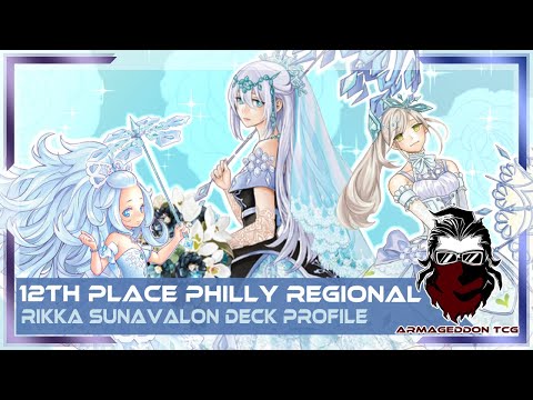 12th place Yu-Gi-Oh regional Rikka Sunavalon deck profile!