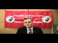 Andrew Jordan, Socialist Labour Party Candidate in Wales