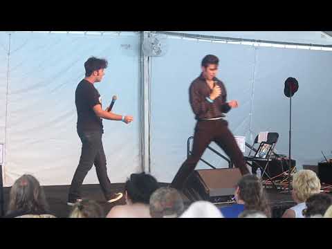 Taylor Rodriguez & Jacob Roman perform 'Kissing Cousins' Elvis Week 2017