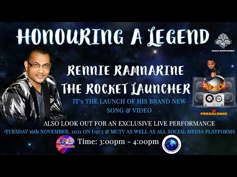 HONOURING A LEGEND, RENNIE RAMNARINE " The Rocket Launcher."