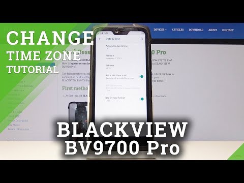 How to Change Time in BLACKVIEW BV9700 Pro - Time Settings