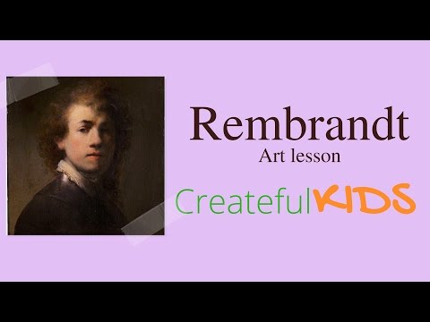 Rembrandt For Kids - Famous Artists for Kids