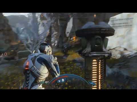 Planetside Opt Alien Ship Crash - Mass Effect Andromeda Guide Video