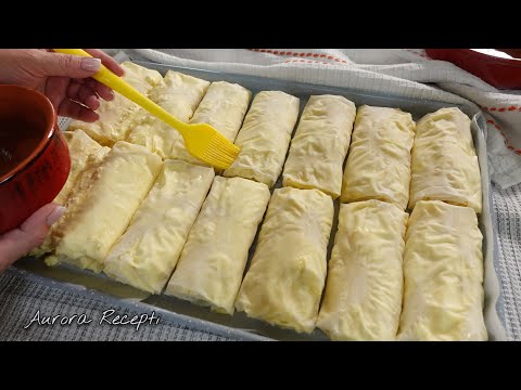 Nestane Dok Je Jos U Tepsiji❗Najmeksa Pita Bez Cekanja-Gone Before It Cools-The Softest Pie Withou