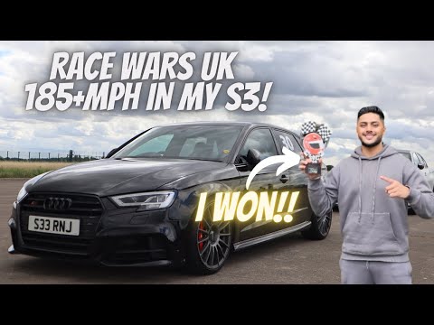 DRAG RACING MY STAGE 3 540BHP AUDI S3 8V AT RACE WARS UK! *SHOCKING RESULTS* | S3Ranj