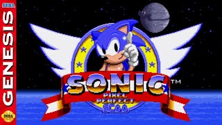 Sonic 1 Pixel Perfect Ultimate (2013) Romhack [SEGA Genesis]