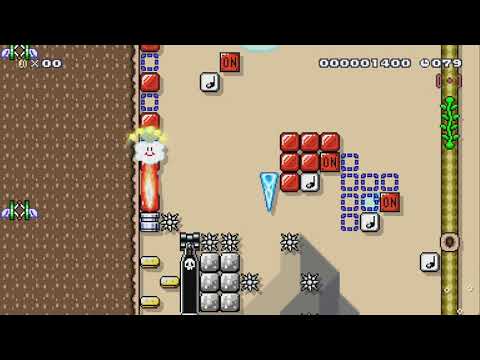 Automatic Mushroom Cave by kLy_Nic0 - Super Mario Maker 2 - No Commentary 1bv