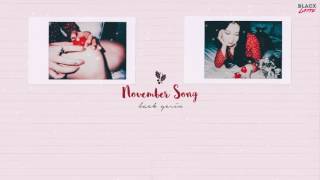 [Karaoke Thaisub] November Song - Baek Yerin (백예린)