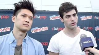 NYCC 2015 - Shadowhunters Harry Shum Jr. & Matthew Daddario Interview