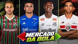 +16 TRANSFERÊNCIAS E RUMORES DO MERCADO DA BOLA DO FUTEBOL BRASILEIRO E EUROPEU 2026