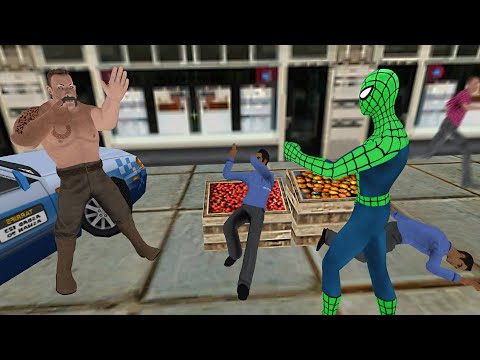 Spider Superhero City Battle | Spider Vs City Villains - Best Android GamePlay