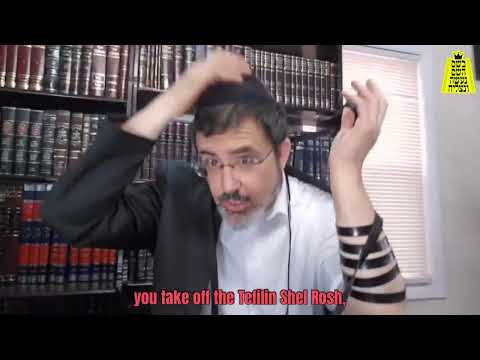 How To Remove The Tfilin (According To Ben Ish Chai).