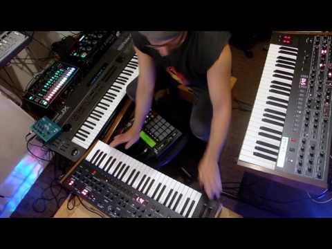 Donna Summer- I Feel Love- Luke Neptune remix(OB-6, Prophet 6, JX10, MPC, RC505, TR8)