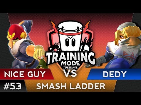 TMT 53 - Mr Nice Guy (Falcon) VS Dedy (Sheik) - SSBM Smash Ladder - Melee