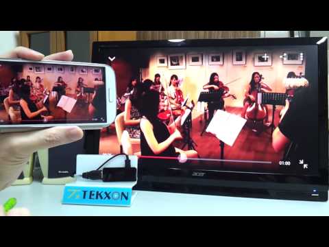 TEKXON WiFi Display Dobgle - WFD-05 - Miracast (S4 / Screen Mirroring) TC