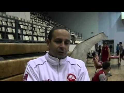 04.10.2014. RK Novi Beograd - RK Obilic - Intervju sa trenerom RK Novi Beograd