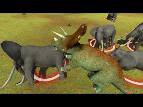 5 ELEPHANTS VS EVERY UNIT|Animal Revolt Battle Simulator