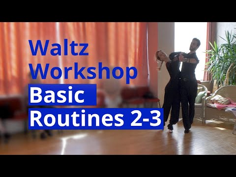 Waltz Basic Routines Workshop 2 - 3 | demo by Edgars Linis - Eliza Ancane