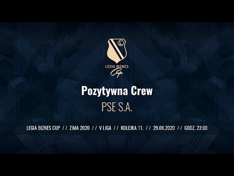 Skrót spotkania Pozytywna Crew - PSE S.A. ( Legia Biznes Cup Zima 2020 )