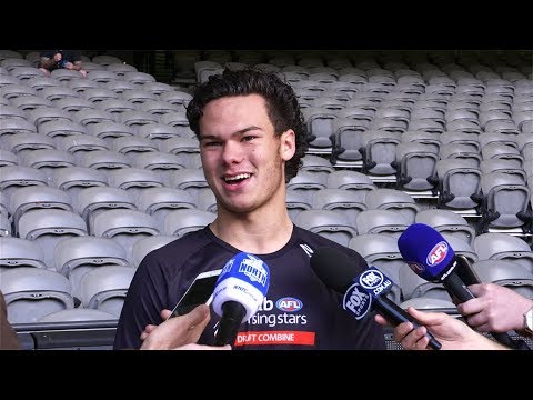 2017 NAB AFL Draft Combine - Cameron Rayner media conference
