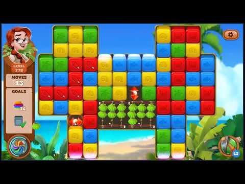 Lost Island Blast Adventure Level 778 - NO BOOSTERS 🏝️ | SKILLGAMING ✔️