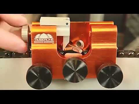 Chainsaw Chain Sharpening Jig
