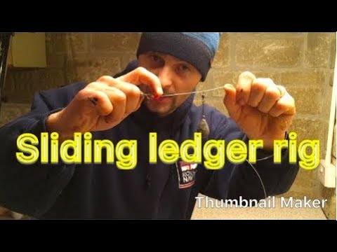 How to make Sliding Ledger Rig - Sea fishing rigs