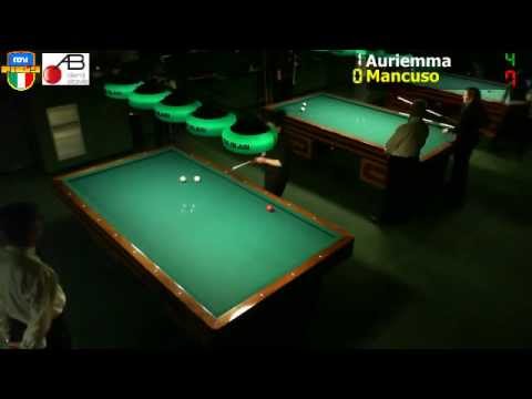 Auriemma vs Mancuso - 2ª Prova BTF 2014/2015 ASD Biliardi Altavilla - 31Gennaio/1Febbraio 2015