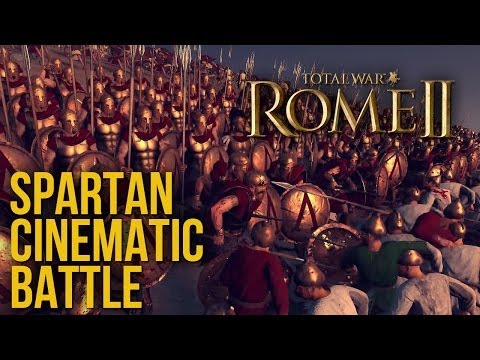 Cinematic Battle! Spartan Invasion of Carthage (Total War: Rome II)