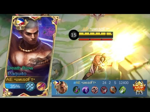 24-2-5 KDA 😱 PAQUITO CORE GAMEPLAY