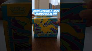 Opening my first Pokemon Centre ETB 🙌🏽#pokemontcg #ascendedheroes