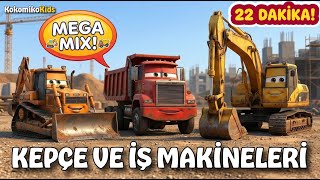 🚧🚚🚜 Kepçe & İş Makineleri | Ultra Mega Mix 🎶 Hepsi Bir Arada | Kesintisiz 22 Dak