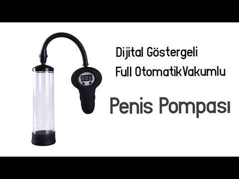 Dijital Göstergeli Full Otomatik Vakum Pompa Penis Pompası