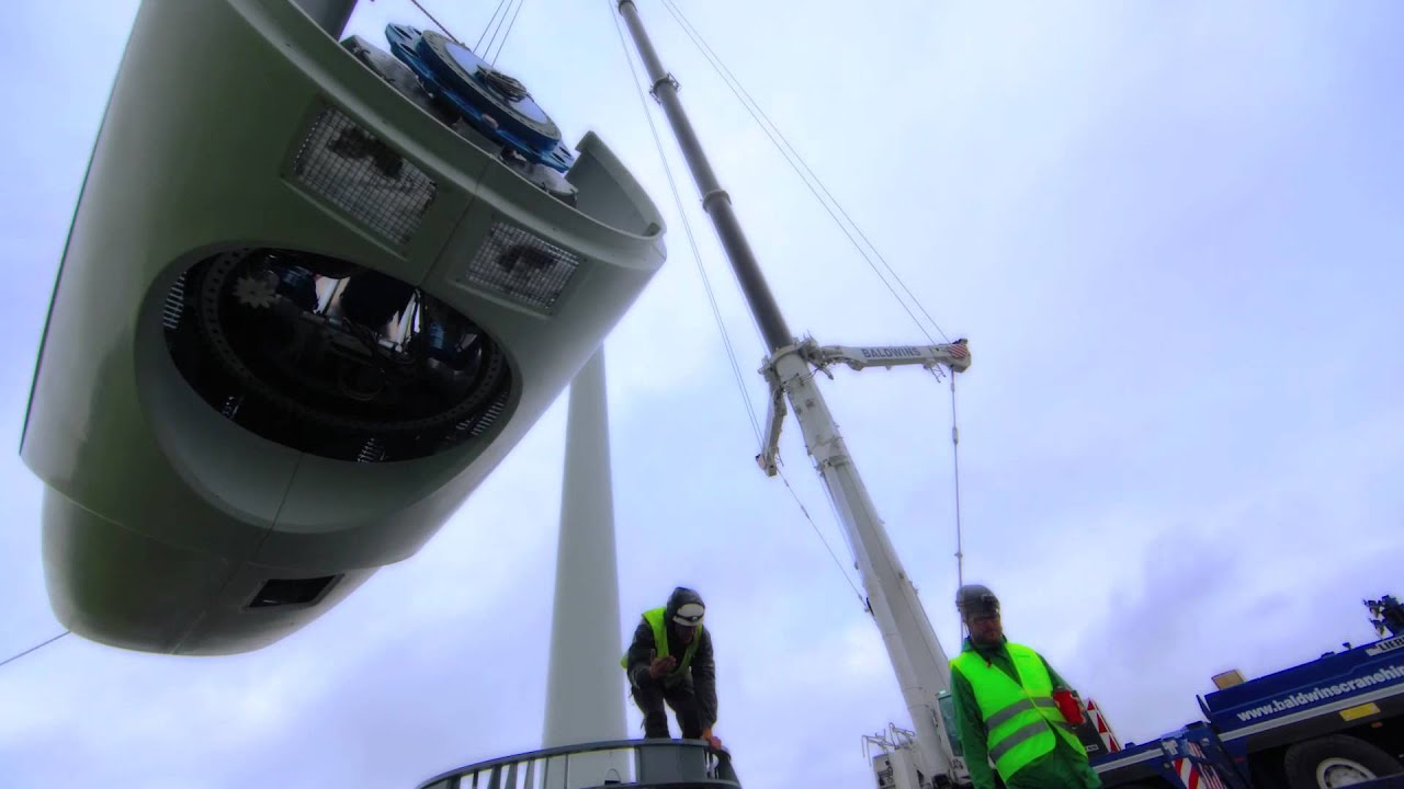 Temporis Wind PowerWind 500kW Wind Turbine Installation