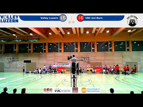 Volley Luzern NLA gegen VBC Uni Bern 2. Runde 01.12.2018 1/2 Livestream