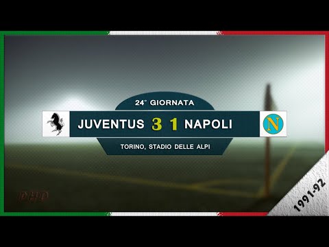 Serie A 1991-92, g24, Juventus - Napoli