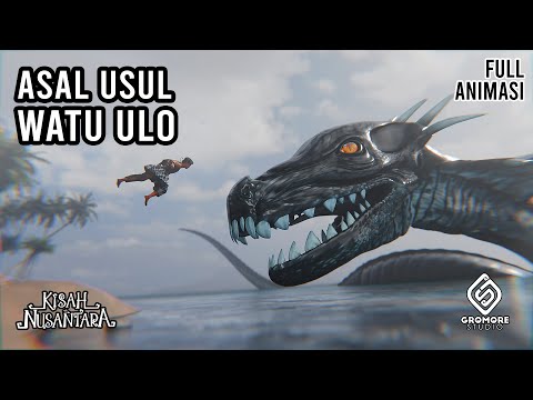 The Origin of Watu Ulo | East Javanese Folklore | Nusantara Stories